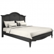 Кровать 140x200 Aletan Marlette (Алетан Марлетт), Черный лак, В204BL - Фото 1
