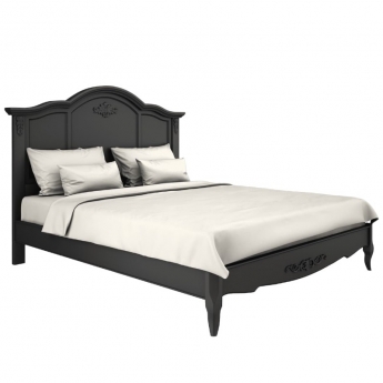 Кровать 180x200 Aletan Marlette (Алетан Марлетт), Черный лак, В208BL