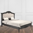 Кровать 180x200 Aletan Marlette (Алетан Марлетт), мягкое изголовье, Черный лак, В218BL - Фото 2