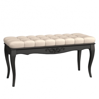 Банкетка Aletan Marlette (Алетан Марлетт), Черный лак, В108BL