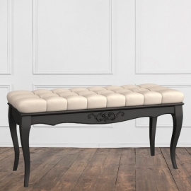 Банкетка Aletan Marlette (Алетан Марлетт), Черный лак, В108BL