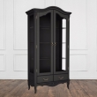 Витрина Aletan Marlette (Алетан Марлетт), 2-дверная, 2 ящика, Черный лак, В603BL - Фото 2
