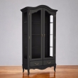 Витрина Aletan Marlette (Алетан Марлетт), 2-дверная, 2 ящика, Черный лак, В603BL - Фото 3