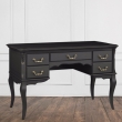 Стол письменный Aletan Marlette (Алетан Марлетт), большой, 5 ящиков, Черный лак, В706BL - Фото 2