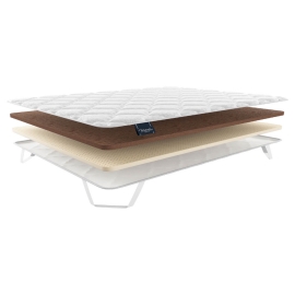 Наматрасник-топпер Materlux (Матерлюкс) Латекс-3 / Кокос-3, на резинках