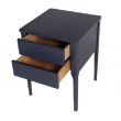 Тумба прикроватная Vissam Soho (Виссам Сохо), 2 ящика, Графит, 11020 - Фото 2