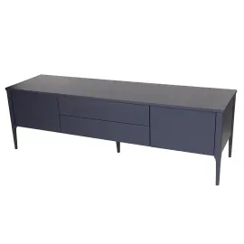 Тумба ТВ Vissam Soho (Виссам Сохо), 178 см, 2 ящика, 2 дверцы, Графит, 11023