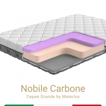 Матрас Materlux Nobile Carbone (Нобиле Карбоне), серии Grande – 90х200 см, анатомический