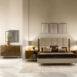 Кровать Arredo Classic Adora Fiamma (Адора Фиамма), 180х200 см, обитые царги, ART. 102, Италия