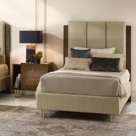Кровать Arredo Classic Adora Fiamma (Адора Фиамма), Twin Size (115x190 cm), обитые царги, ART. 102, Италия