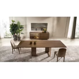 Стол обеденный Arredo Classic Adora Fiamma (Адора Фиамма), 200/294х115 см, раскладной, Италия