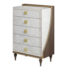 Комод  высокий Arredo Classic Adora Romantica (Адора Романтика), 5 ящиков, Италия