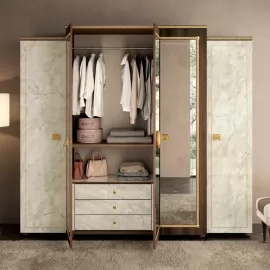 Шкаф 5-дверный Arredo Classic Adora Romantica (Адора Романтика), с зеркалами, Италия