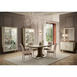 Витрина 2-дверная Arredo Classic Adora Romantica (Адора Романтика), с подсветкой, Италия