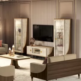 Витрина 1-дверная Arredo Classic Adora Romantica (Адора Романтика), с подсветкой, Италия