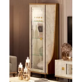 Витрина 1-дверная Arredo Classic Adora Romantica (Адора Романтика), с подсветкой, Италия