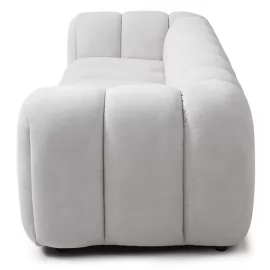 Диван Q-Home Capri, 4-местный, ткань, бежевый, 1173
