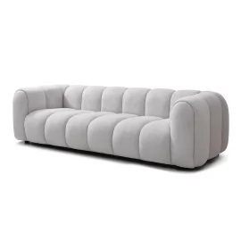 Диван Q-Home Capri, 4-местный, ткань, бежевый, 1173
