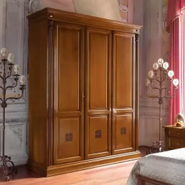 Шкаф 3-дверный Claudio Saoncella Puccini (Клаудио Саончелла Пуччини), без зеркала, Вишня (PC90) - 44583/C
