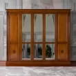 Шкаф 5-дверный Claudio Saoncella Puccini, с зеркалами, Вишня (PC90) - 44576/C, Италия - Фото 1