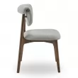 Стул Q-Home Tods 2 (Тодс 2), Орех / серая ткань, QHCHTODS2G - Фото 2