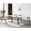 Стул Q-Home Tods 2 (Тодс 2), Орех / серая ткань, QHCHTODS2G - Фото 9