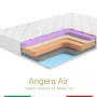 Матрас Materlux Angera Air (Ангера Эйр), серии Grande – 80х200 см, адаптивная пена Elax+, пена Мемори