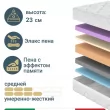 Матрас Materlux Angera Air (Ангера Эйр), серии Grande – 90х200 см, адаптивная пена Elax+, пена Мемори - Фото 3