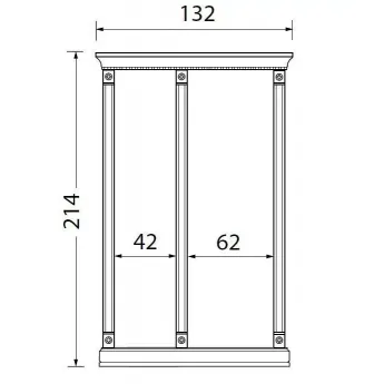Прихожая Prama Palazzo Ducale ciliegio, Композиция 6