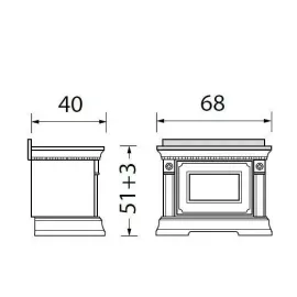 Прихожая Prama Palazzo Ducale ciliegio, Композиция 6