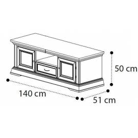 Тумба ТВ midi Camelgroup Treviso Frassino