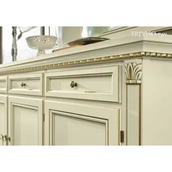 Витрина 3 дверная Camelgroup Treviso Frassino полки стекло