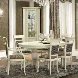 Стол обеденный 160/240 Camelgroup Treviso Frassino, овальный раздвижной