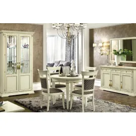 Стол обеденный 101/136 Camelgroup Treviso Frassino, круглый  раздвижной