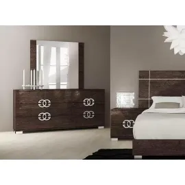 Комод низкий 6 ящиков Status Prestige широкий