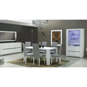 Витрина 2-дверная Status Elegance White