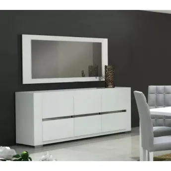 Зеркало Status Elegance White большое