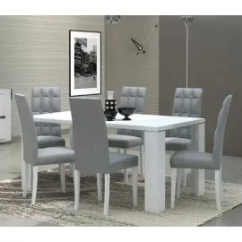 Стол обеденный 160 см Status Elegance White прямоугольный