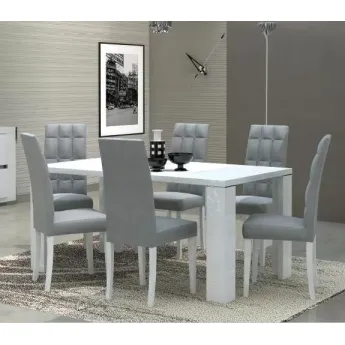 Стол обеденный 160 см Status Elegance White прямоугольный