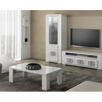 Столик журнальный Status Elegance White большой
