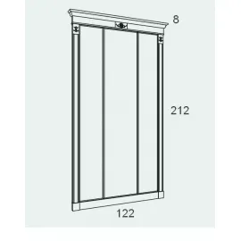 Зеркало Panamar 352.120.P